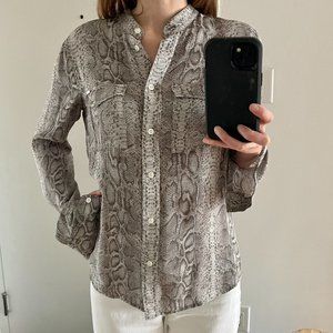 Michael Kors Snake Print Blouse